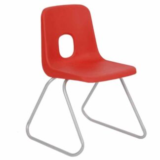 Series E Red Skid Chair