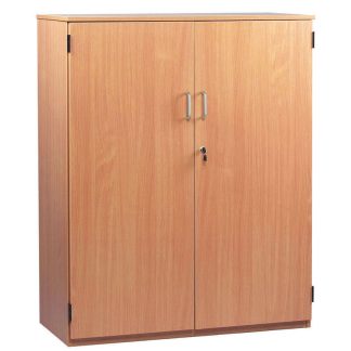 1250mm High Beech Cupboard