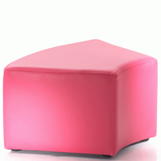 Pink 45 Degree Angled Stool