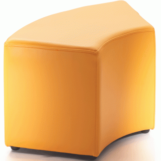 Yellow 60 Soft Seating Stool