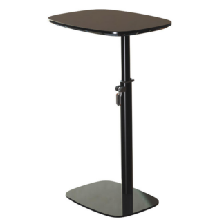 Black Height Adjustable Laptop Table
