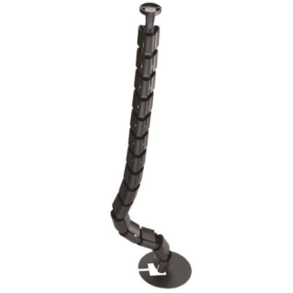 Black Henley Cable Management Spine
