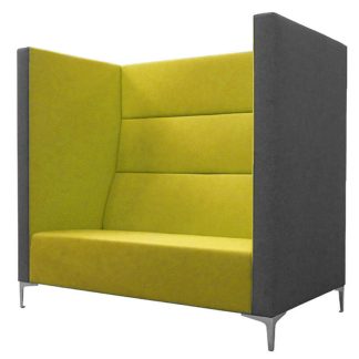 Converse Three Seater High Back Sofa Booth