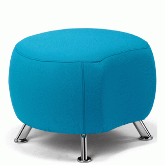 Blue Round Cookie Linking Stool