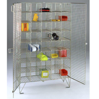 Industrial Wire Mesh Lockers