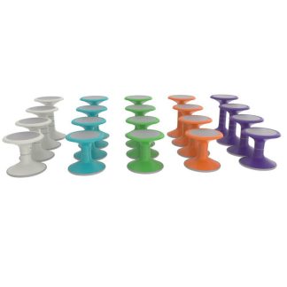 Ricochet Stools in bright colours 