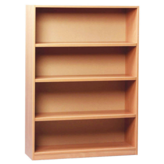 1250mm High Beech Bookcase MEQ1250BC