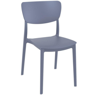 Madrid Dark Grey Café Chair