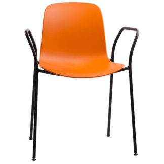 Orange Origin Flux 4 Leg Armchair