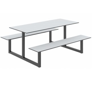 Parc Outdoor Table and Benches