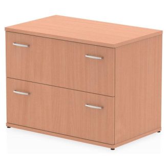 Beech Two Drawer Side Filing Unit