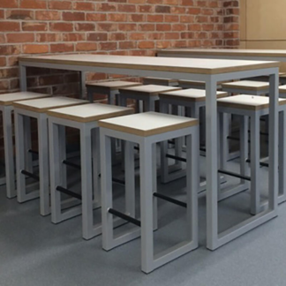 Urban Poseur Table and Stools