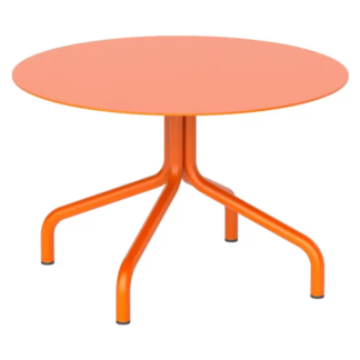 Red Orange Round Vine Coffee Table