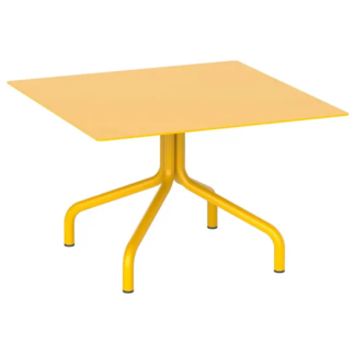 Signal Yellow Square Vine Coffee Table