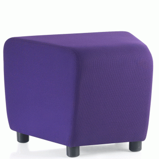 Purple Zig Zag Stool