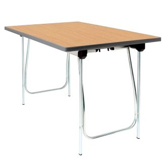 Gopak Vantage Oak Heavy Duty Folding Table