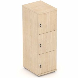 Single Column Three Tier Locker