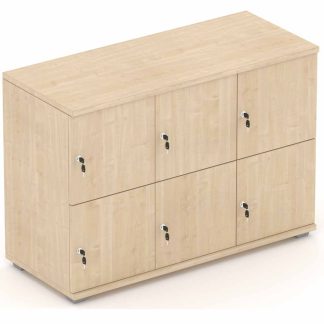 Triple Column Two Tier Locker