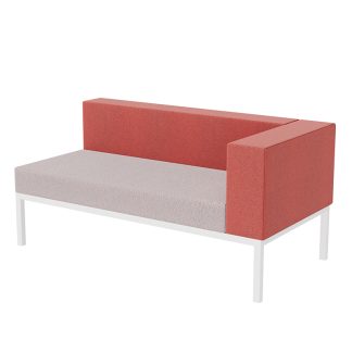 Exeter Modular Two Seater Unit with Right Arm