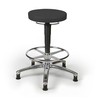 Techsit ESD Cleanroom Vinyl Draughtsman Stool
