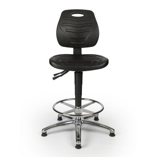 Techsit Industrial Laboratory Draughtsman PU Chair TS8331